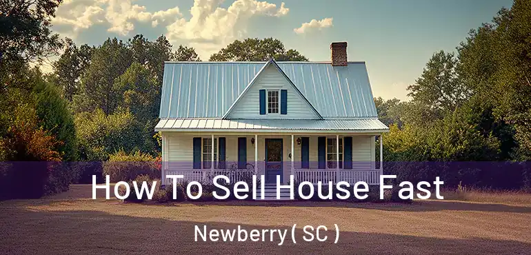  How To Sell House Fast Newberry ( SC )