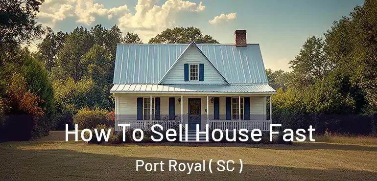  How To Sell House Fast Port Royal ( SC )