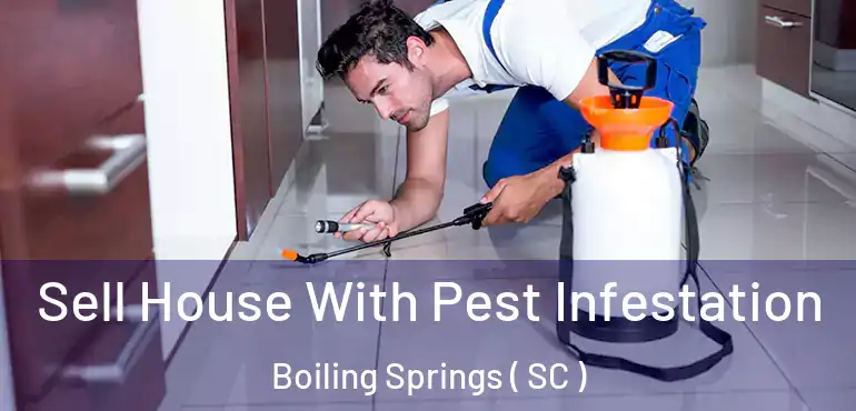  Sell House With Pest Infestation Boiling Springs ( SC )