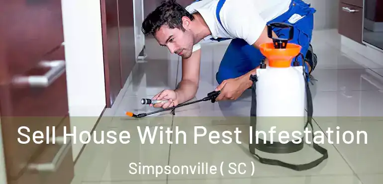  Sell House With Pest Infestation Simpsonville ( SC )