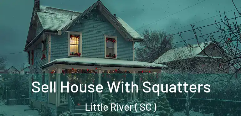  Sell House With Squatters Little River ( SC )