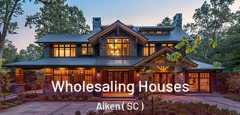  Wholesaling Houses Aiken ( SC )