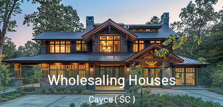  Wholesaling Houses Cayce ( SC )