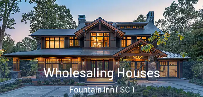  Wholesaling Houses Fountain Inn ( SC )