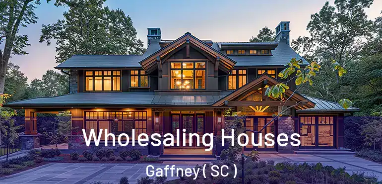  Wholesaling Houses Gaffney ( SC )